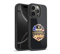 Head Case Designs Officially Licensed WWE United States Champion Title Belts Gel Armour Case [Military Grade Protection] Compatible With Apple iPhone 16 Pro