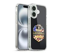 Head Case Designs Officially Licensed WWE United States Champion Title Belts Gel Case [Military Grade Protection] Compatible with Apple iPhone 16 and Compatible with MagSafe