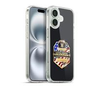Head Case Designs Officially Licensed WWE United States Champion Title Belts Gel Case [Military Grade Protection] Compatible with Apple iPhone 16 Plus and Compatible with MagSafe