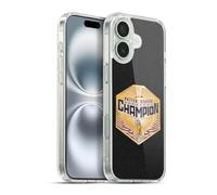 Head Case Designs Officially Licensed WWE United States Championship Title Belts Gel Case [Military Grade Protection] Compatible with Apple iPhone 16 Plus and Compatible with MagSafe