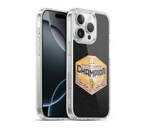 Head Case Designs Officially Licensed WWE United States Championship Title Belts Gel Case [Military Grade Protection] Compatible with Apple iPhone 16 Pro and Compatible with MagSafe