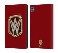 Head Case Designs Officially Licensed WWE Universal Champion Title Belts Leather Wallet Case Compatible With Apple iPad Pro 11 M4 2024