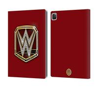 Head Case Designs Officially Licensed WWE Universal Champion Title Belts Leather Wallet Case Compatible With Apple iPad Pro 12.9 2020/2021/2022