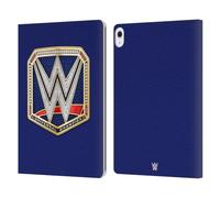 Head Case Designs Officially Licensed WWE Universal Championship Title Belts Leather Wallet Case Compatible With Apple iPad Air 13 2024/2025