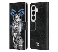 Head Case Designs Officially Licensed WWE Watch Me Liv Liv Morgan Leather Wallet Case Compatible With Samsung Galaxy S26