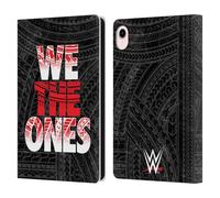 Head Case Designs Officially Licensed WWE We The Ones The Bloodline Leather Wallet Case Compatible With Apple iPad mini (2021/2024)