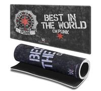 Head Case Designs Officially Licensed WWE We Trust CM Punk 23.62 x 11.81 x 0.12 inches (600 x 300 mm) - L Gaming Office Desk PC Keyboard Mouse Mat Pad
