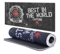 Head Case Designs Officially Licensed WWE We Trust CM Punk Gaming Office Desk PC Keyboard Mouse Mat Pad 37.4 x 15.75 x 0.16 inches (900 x 400 mm) - XL