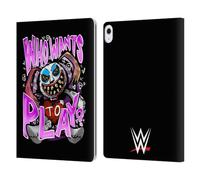 Head Case Designs Officially Licensed WWE Who Wants To Play Alexa Bliss Leather Wallet Case Compatible With Apple iPad Air 13 2024/2025