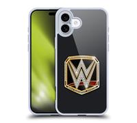 Head Case Designs Officially Licensed WWE World Heavyweight Champion Title Belts Gel Case [Military Grade Protection] Compatible with Apple iPhone 16 Plus and Compatible with MagSafe