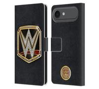 Head Case Designs Officially Licensed WWE World Heavyweight Champion Title Belts Leather Wallet Case Compatible With Apple iPhone 17 Air