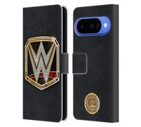 Head Case Designs Officially Licensed WWE World Heavyweight Champion Title Belts Leather Wallet Case Compatible With Google Pixel 10