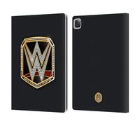 Head Case Designs Officially Licensed WWE World Heavyweight Champion Title Belts Leather Wallet Case Compatible With Apple iPad Pro 13 M4 2024