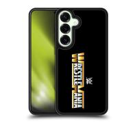 Head Case Designs Officially Licensed WWE Wrestlemania TV Program Logo Gel Armour Case [Military Grade Protection] Compatible With Samsung Galaxy S25