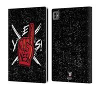 Head Case Designs Officially Licensed WWE Yes! Daniel Bryan Leather Wallet Case Compatible With Apple iPad Pro 11 M4 2024