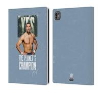 Head Case Designs Officially Licensed WWE Yes is Back Daniel Bryan Leather Wallet Case Compatible With Apple iPad Pro 11 M4 2024