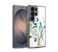 Head Case Designs Officially Licensed Wyanne Bluebird Raindrops Birds Gel Case [Military Grade Protection] Compatible with Samsung Galaxy S26 Ultra and Compatible with MagSafe