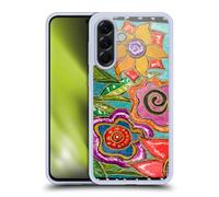 Head Case Designs Officially Licensed Wyanne Funky Flower Garden Nature Gel Case [Military Grade Protection] Compatible With Samsung Galaxy A56 5G