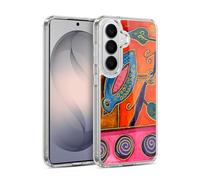 Head Case Designs Officially Licensed Wyanne Funky Little Bird Birds Gel Case [Military Grade Protection] Compatible with Samsung Galaxy S26 and Compatible with MagSafe