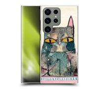 Head Case Designs Officially Licensed Wyanne Kitty Painting Cat Hard Back Case Compatible With Samsung Galaxy S24 Ultra 5G