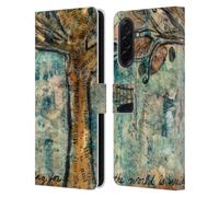 Head Case Designs Officially Licensed Wyanne The World Is Waiting For You Nature 2 Leather Wallet Case Compatible With Samsung Galaxy A36 5G