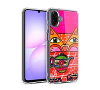 Head Case Designs Officially Licensed Wyanne Uninvited Guest For Tea Cat Gel Case [Military Grade Protection] Compatible With Samsung Galaxy A07 4G