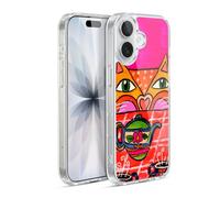 Head Case Designs Officially Licensed Wyanne Uninvited Guest For Tea Cat Gel Case [Military Grade Protection] Compatible with Apple iPhone 17 and Compatible with MagSafe