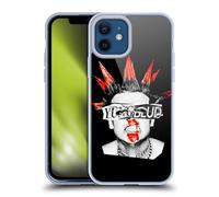 Head Case Designs Officially Licensed Yungblud Face Graphics Gel Case [Military Grade Protection] Compatible with Apple iPhone 12 / iPhone 12 Pro and Compatible with MagSafe