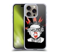 Head Case Designs Officially Licensed Yungblud Face Graphics Gel Case [Military Grade Protection] Compatible with Apple iPhone 16 Pro and Compatible with MagSafe