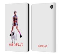 Head Case Designs Officially Licensed Yungblud Strawberry Lipstick Graphics Leather Wallet Case Compatible With Amazon Fire 7 2022
