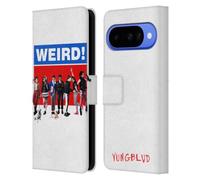 Head Case Designs Officially Licensed Yungblud Weird! Graphics Leather Wallet Case Compatible With Google Pixel 10