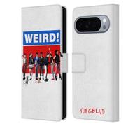 Head Case Designs Officially Licensed Yungblud Weird! Graphics Leather Wallet Case Compatible With Google Pixel 10 Pro XL