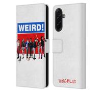 Head Case Designs Officially Licensed Yungblud Weird! Graphics Leather Wallet Case Compatible With Samsung Galaxy A36 5G