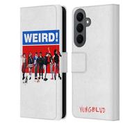 Head Case Designs Officially Licensed Yungblud Weird! Graphics Leather Wallet Case Compatible With Samsung Galaxy S26 Plus