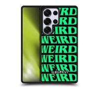 Head Case Designs Officially Licensed Yungblud Weird! Text Graphics Gel Armour Case [Military Grade Protection] Compatible With Samsung Galaxy S25 Ultra