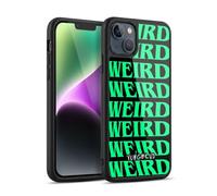 Head Case Designs Officially Licensed Yungblud Weird! Text Graphics Gel Armour Case [Military Grade Protection] Compatible With Apple iPhone 14 Plus
