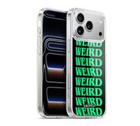 Head Case Designs Officially Licensed Yungblud Weird! Text Graphics Gel Case [Military Grade Protection] Compatible with Apple iPhone 17 Pro Max and Compatible with MagSafe