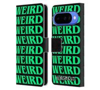 Head Case Designs Officially Licensed Yungblud Weird! Text Graphics Leather Wallet Case Compatible With Google Pixel 10
