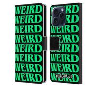 Head Case Designs Officially Licensed Yungblud Weird! Text Graphics Leather Wallet Case Compatible With Samsung Galaxy S25 FE