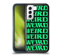 Head Case Designs Officially Licensed Yungblud Weird! Text Graphics Ultra-Armoured Shockproof Case [Military Grade Protection] Compatible With Samsung Galaxy S21 5G