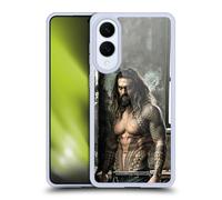 Head Case Designs Officially Licensed Zack Snyder's Justice League Aquaman Snyder Cut Photography Gel Case [Military Grade Protection] Compatible With Samsung Galaxy S25 Edge