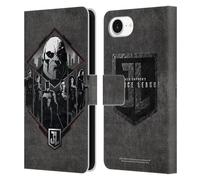 Head Case Designs Officially Licensed Zack Snyder's Justice League Darkseid Snyder Cut Vector Art Leather Wallet Case Compatible With Apple iPhone 16e