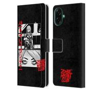 Head Case Designs Officially Licensed Zombie Makeout Club Comic Strip Graphics Leather Wallet Case Compatible With Samsung Galaxy A07