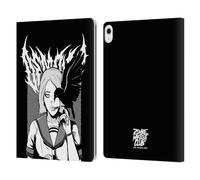 Head Case Designs Officially Licensed Zombie Makeout Club Crow Art Leather Wallet Case Compatible With Apple iPad Air 13 2024/2025
