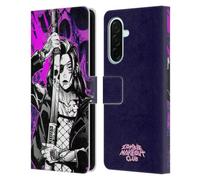 Head Case Designs Officially Licensed Zombie Makeout Club Death Cyber Graphics Leather Wallet Case Compatible With Samsung Galaxy A26 5G