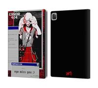 Head Case Designs Officially Licensed Zombie Makeout Club Eye Miss You Graphics Leather Wallet Case Compatible With Apple iPad Pro 12.9 2020/2021/2022