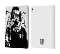 Head Case Designs Officially Licensed Zombie Makeout Club Facepiece Art Leather Wallet Case Compatible With Apple iPad Air 13 2024/2025