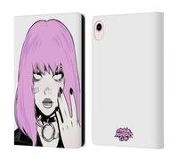 Head Case Designs Officially Licensed Zombie Makeout Club Pink Hair Graphics Leather Wallet Case Compatible With Apple iPad mini (2021/2024)