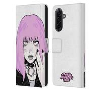 Head Case Designs Officially Licensed Zombie Makeout Club Pink Hair Graphics Leather Wallet Case Compatible With Samsung Galaxy A17 4G / 5G