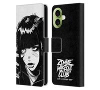 Head Case Designs Officially Licensed Zombie Makeout Club See Thru You Art Leather Wallet Case Compatible With Apple iPhone 17